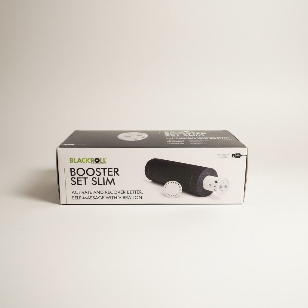 Blackroll Booster Set Slim – Vibrationsrolle für Aktivierung & Regeneration (OVP)