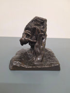 Ausdrucksvolle Bronze Replika im Rodin Stil