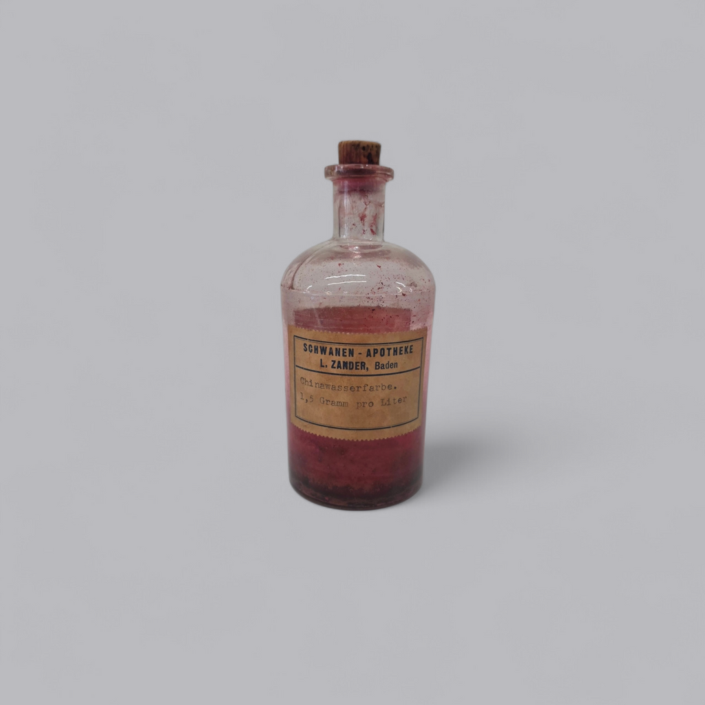 Historische Apothekerflasche Schwanen-Apotheke Baden