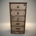 Upcycling-Kommode im Industrial Vintage Look