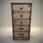 Upcycling-Kommode im Industrial Vintage Look