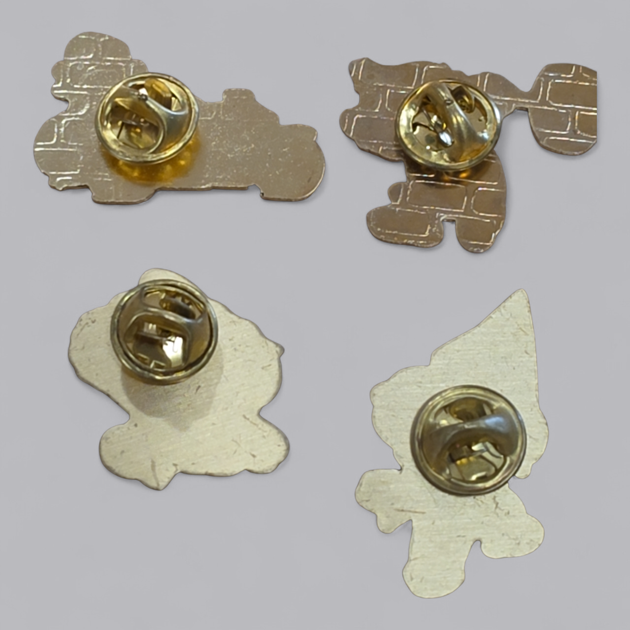 Vintage Super Mario Pins Set – 6 Stück – Retro Anstecknadeln