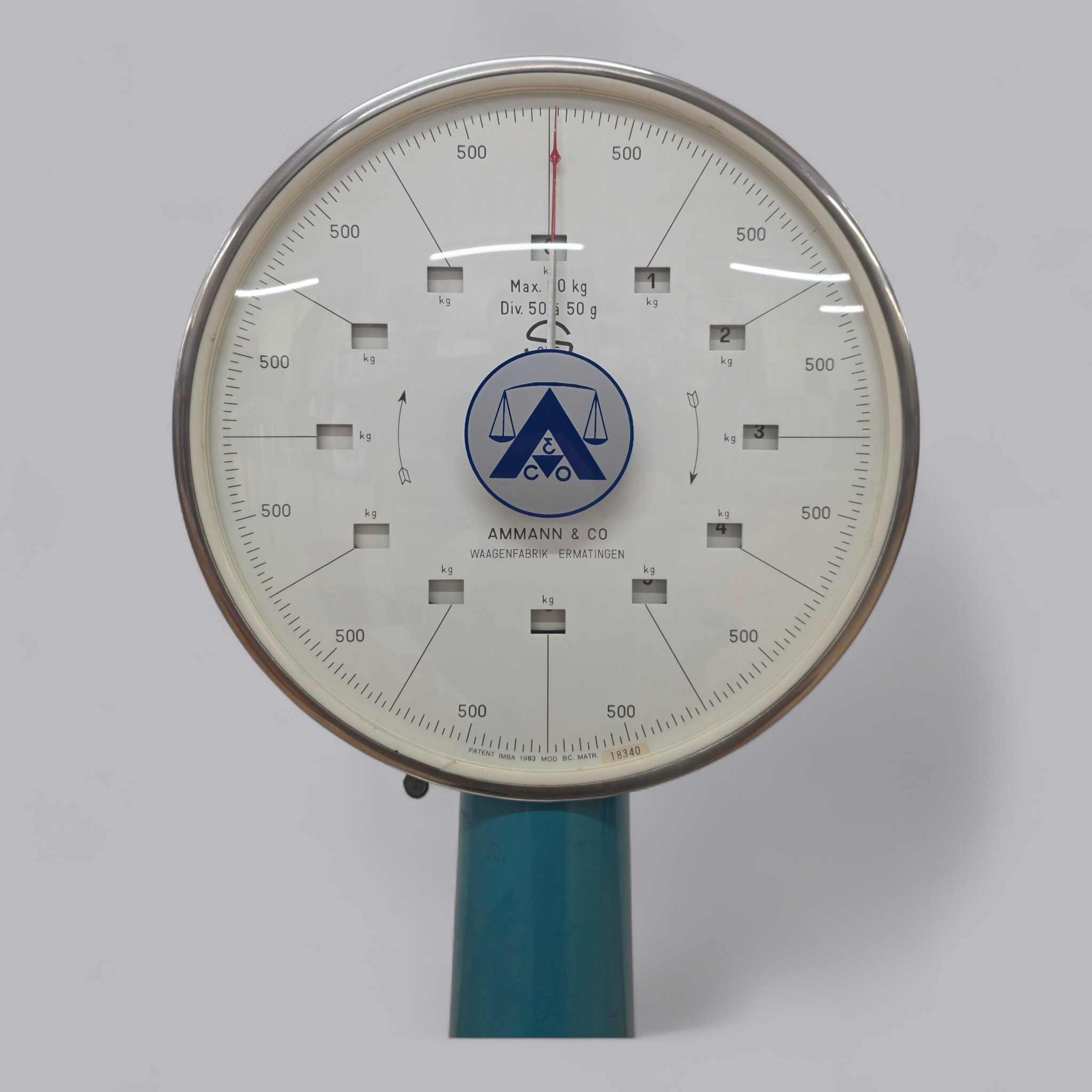 Antike Industriewaage – Ammann & Co. Ermatingen