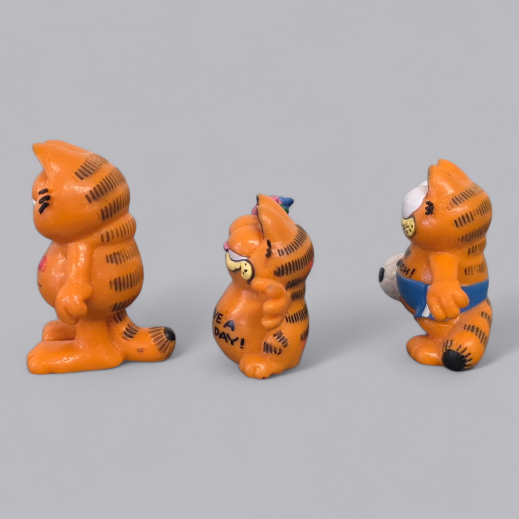 Bully Garfield Figuren 3er-Set – Nostalgische Sammlerstücke