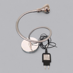 Schwanenhals Schreibtischlampe – Chrom-Design & Flexibel
