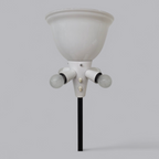 Exklusive Upcycling Stehlampe – Route 66 Street Design