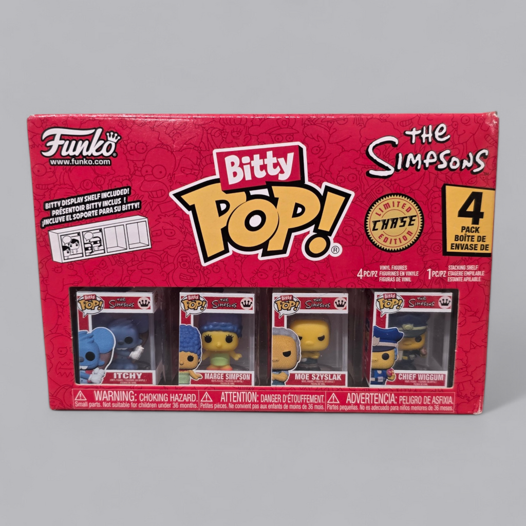 Funko Bitty Pop! The Simpsons – 4-Pack Limited Chase Edition