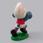 Schlumpf Rugby-Spieler – Vintage Sammlerfigur