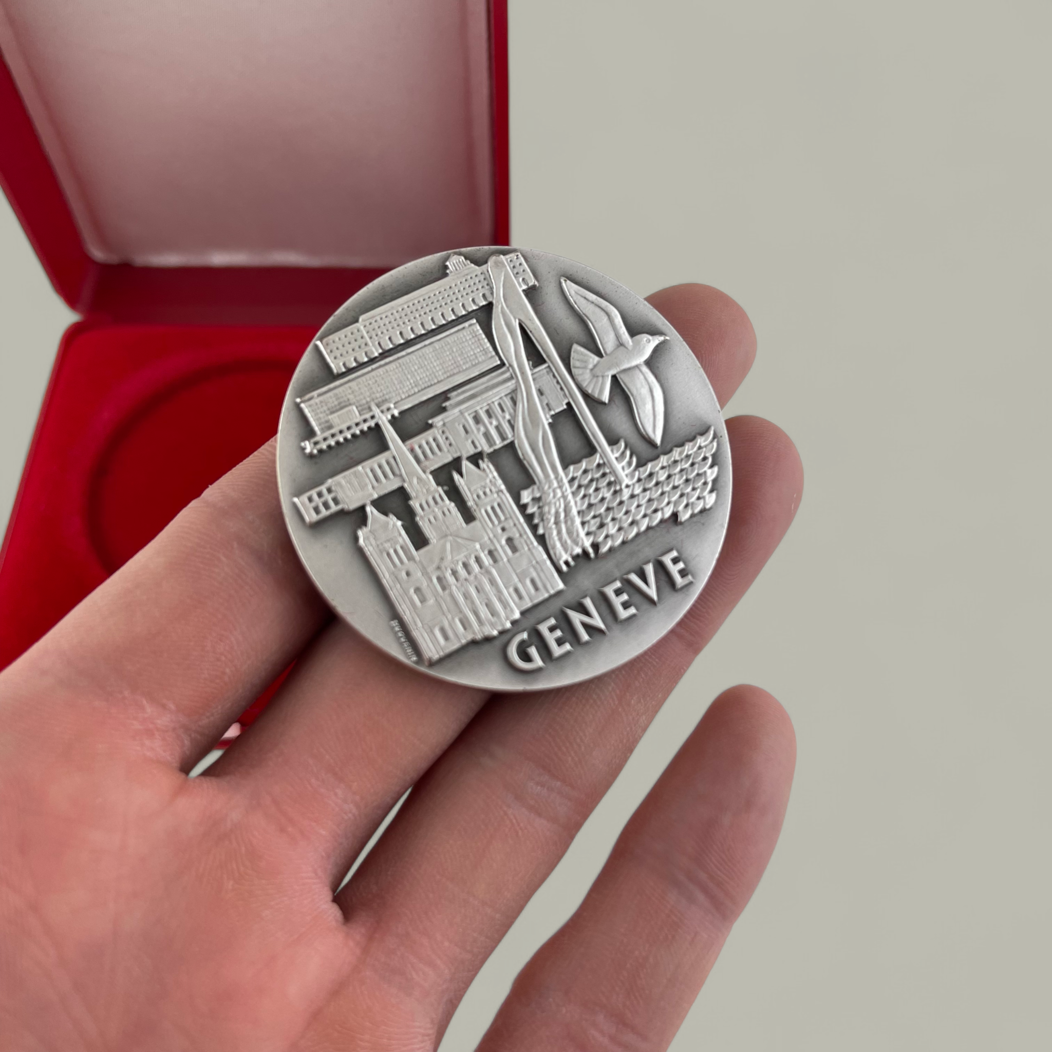 Gedenkmedaille Genève – Services Industriels de Genève (SIG)