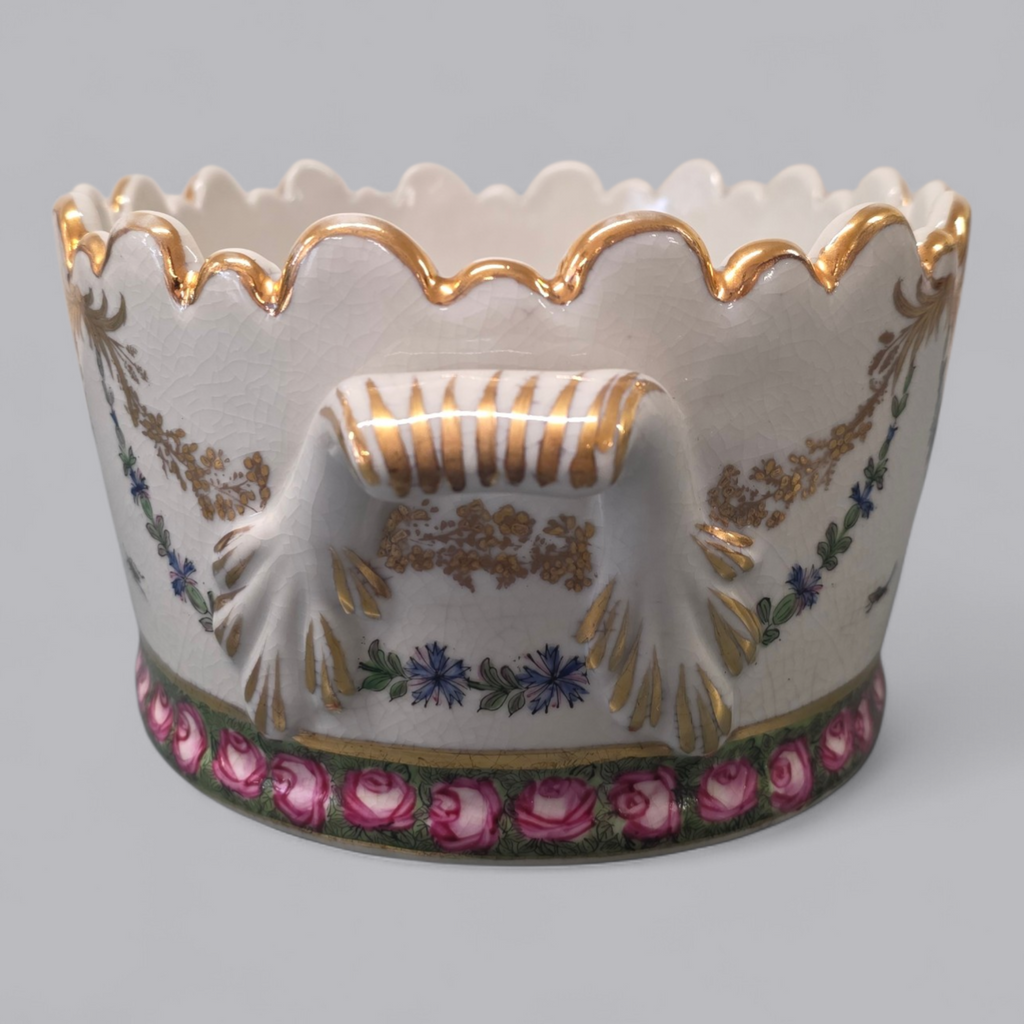 Design Jardiniere Cristine Cano handbemalt by Nelson