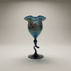 Kunstvoller Kelch aus Glas – Handgefertigtes Unikat