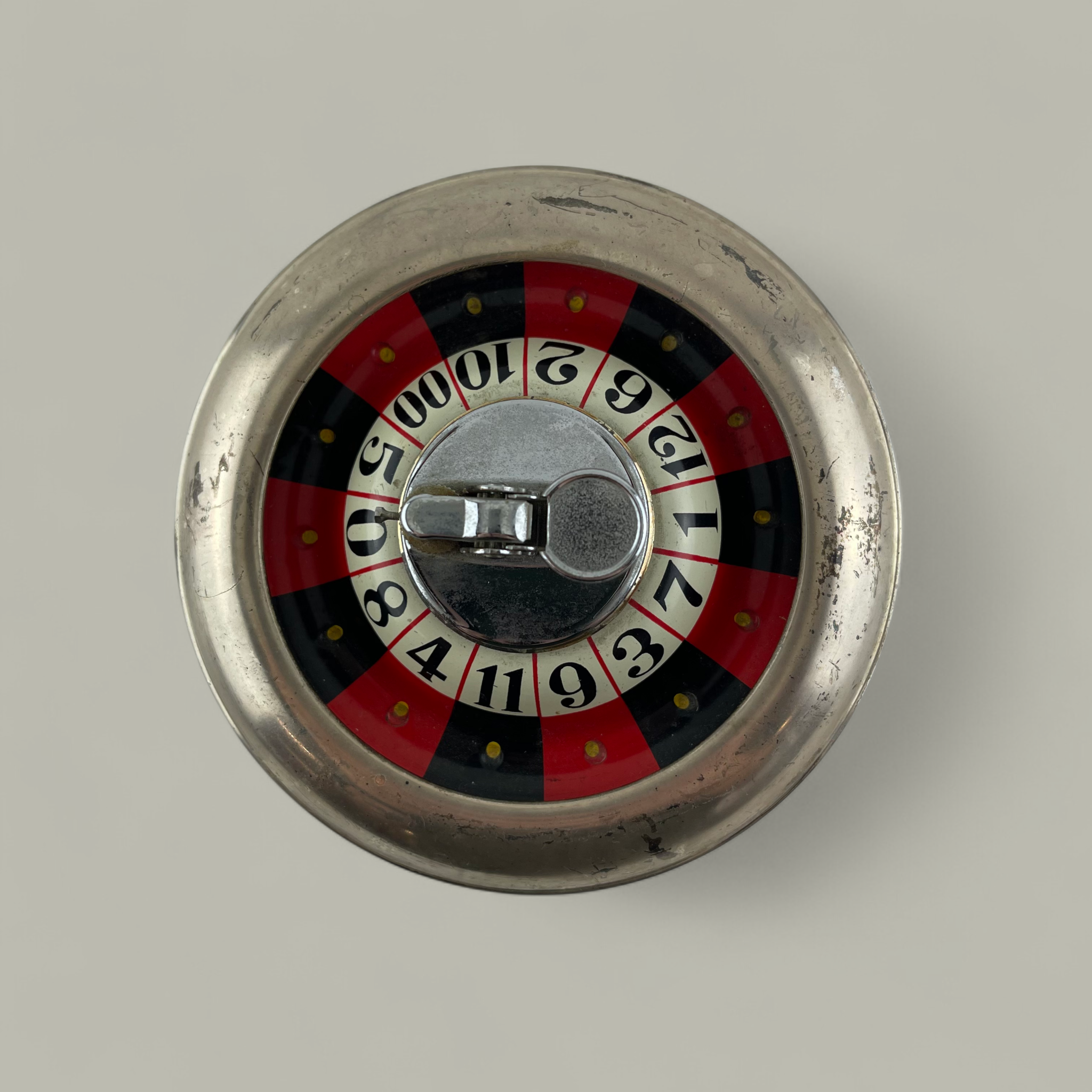 Vintage Roulette-Tischfeuerzeug der Marke Monte Carlo