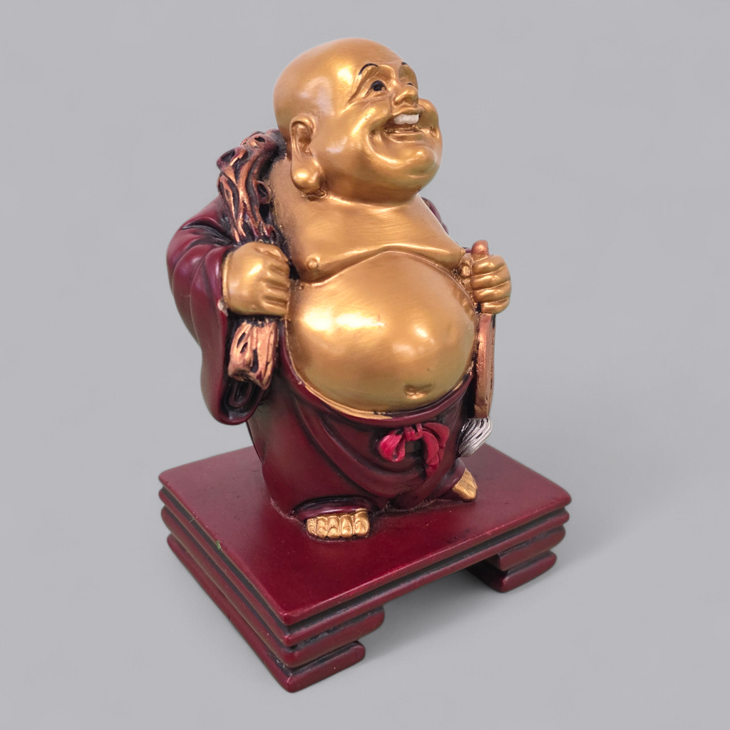 Lachender Buddha (Hotei) – Dekorative Glücksfigur