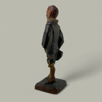 Handgeschnitzte Bürgi Originalfigur in historischer Tracht