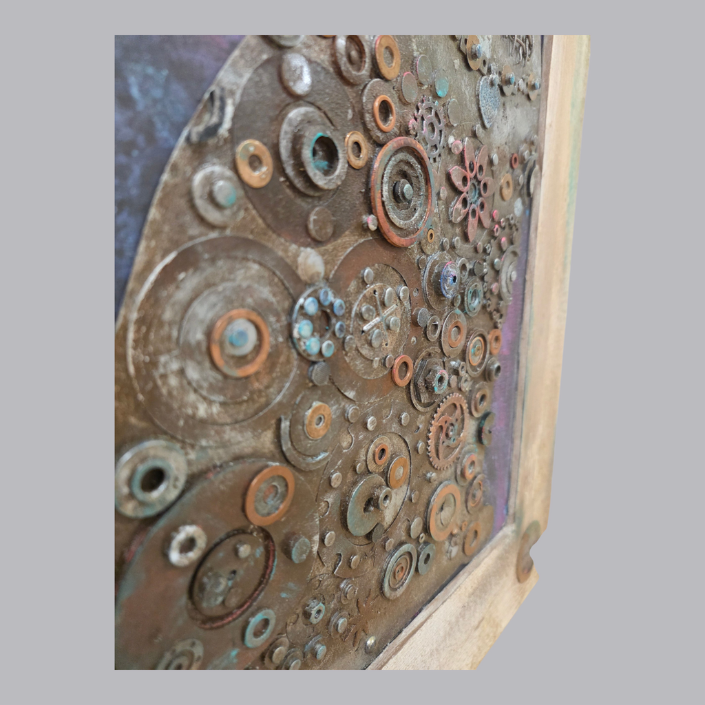 Coopers Galaxy – Einzigartiges Upcycling-Kunstwerk
