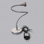 Schwanenhals Schreibtischlampe – Chrom-Design & Flexibel