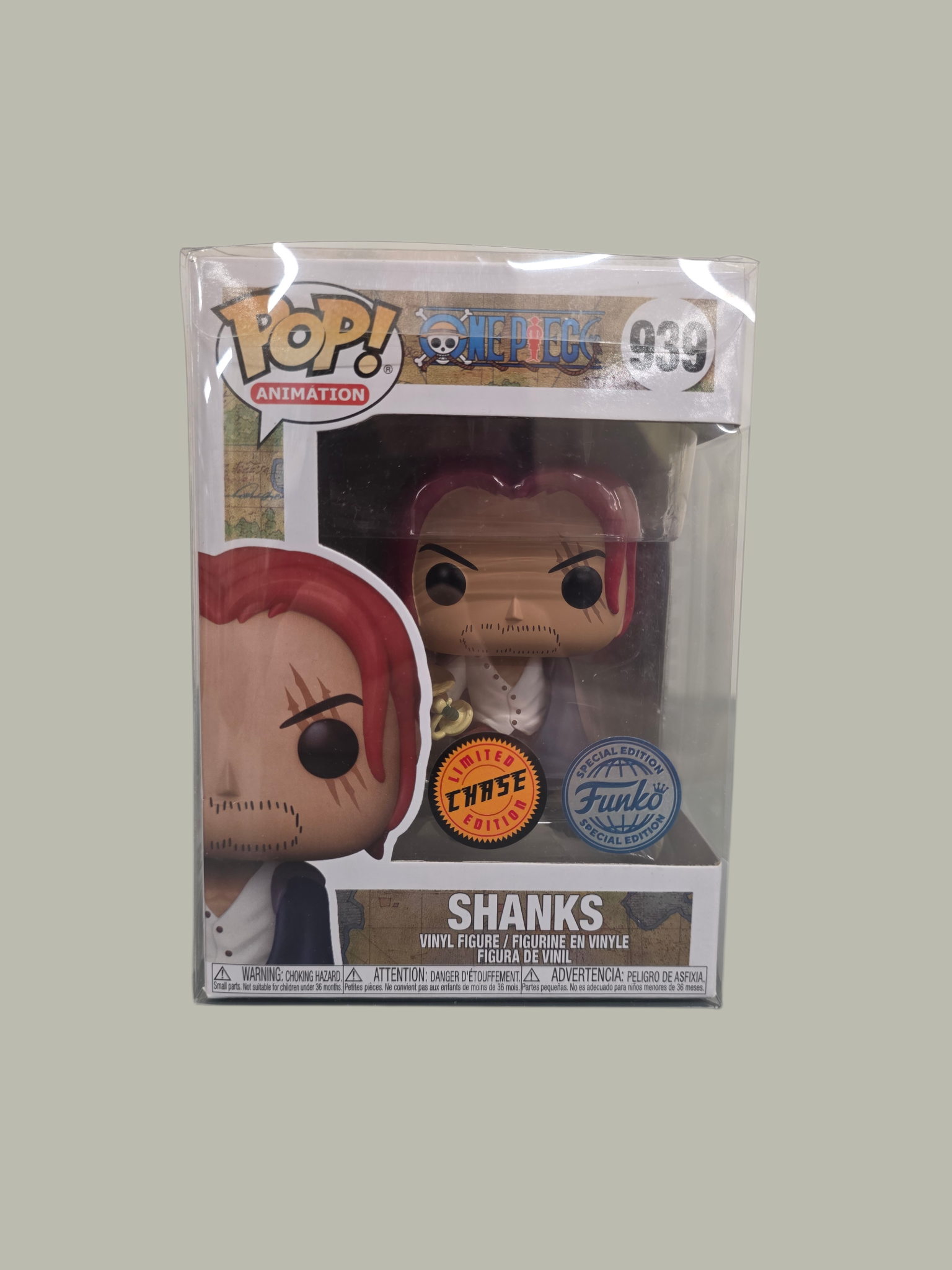 Funko Pop! – Shanks (One Piece #939) – Chase Edition / Special Edition