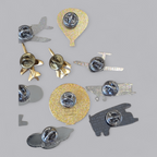 Exklusives Aviatik & Swissair Pin-Set – 22-teilig