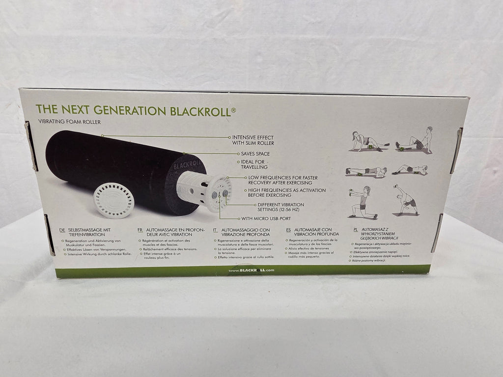 Blackroll Booster Set Slim – Vibrationsrolle für Aktivierung & Regeneration (OVP)