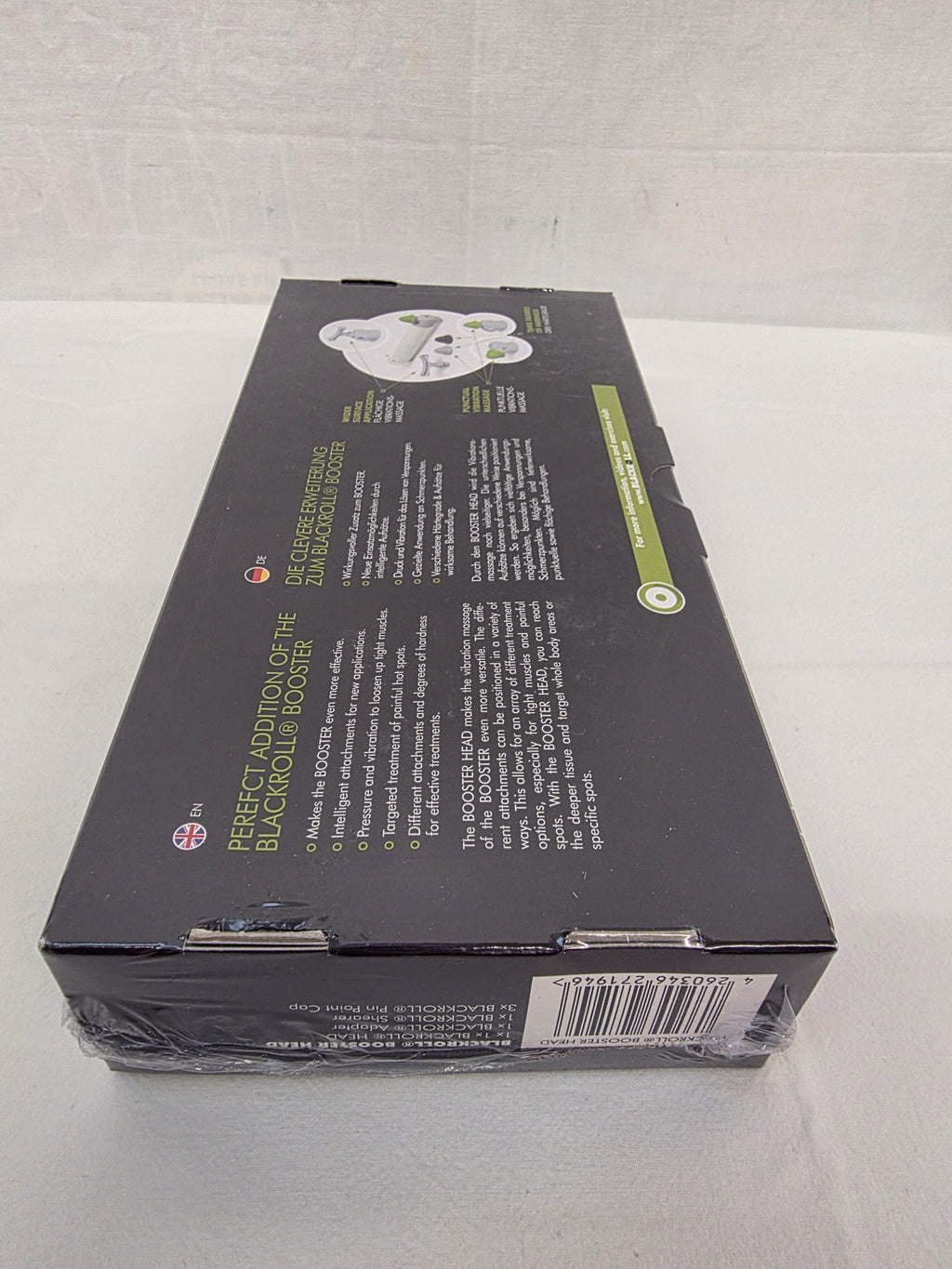 Blackroll Booster Head – Vibrationsaufsatz für punktgenaue Muskelmassage (OVP)