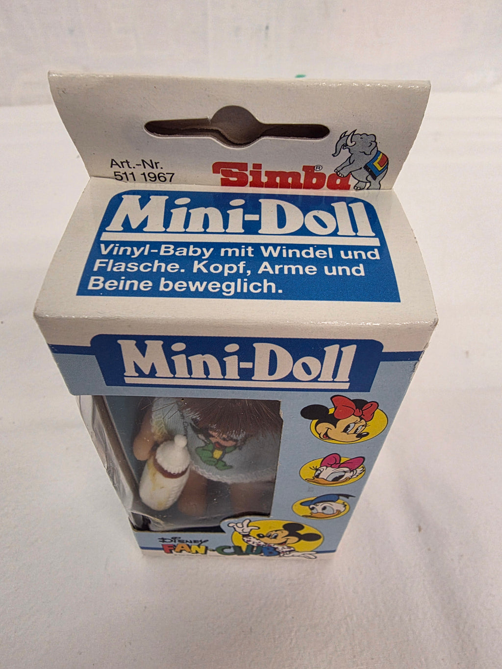 Vintage Disney Fan-Club Mini-Doll im Originalkarton