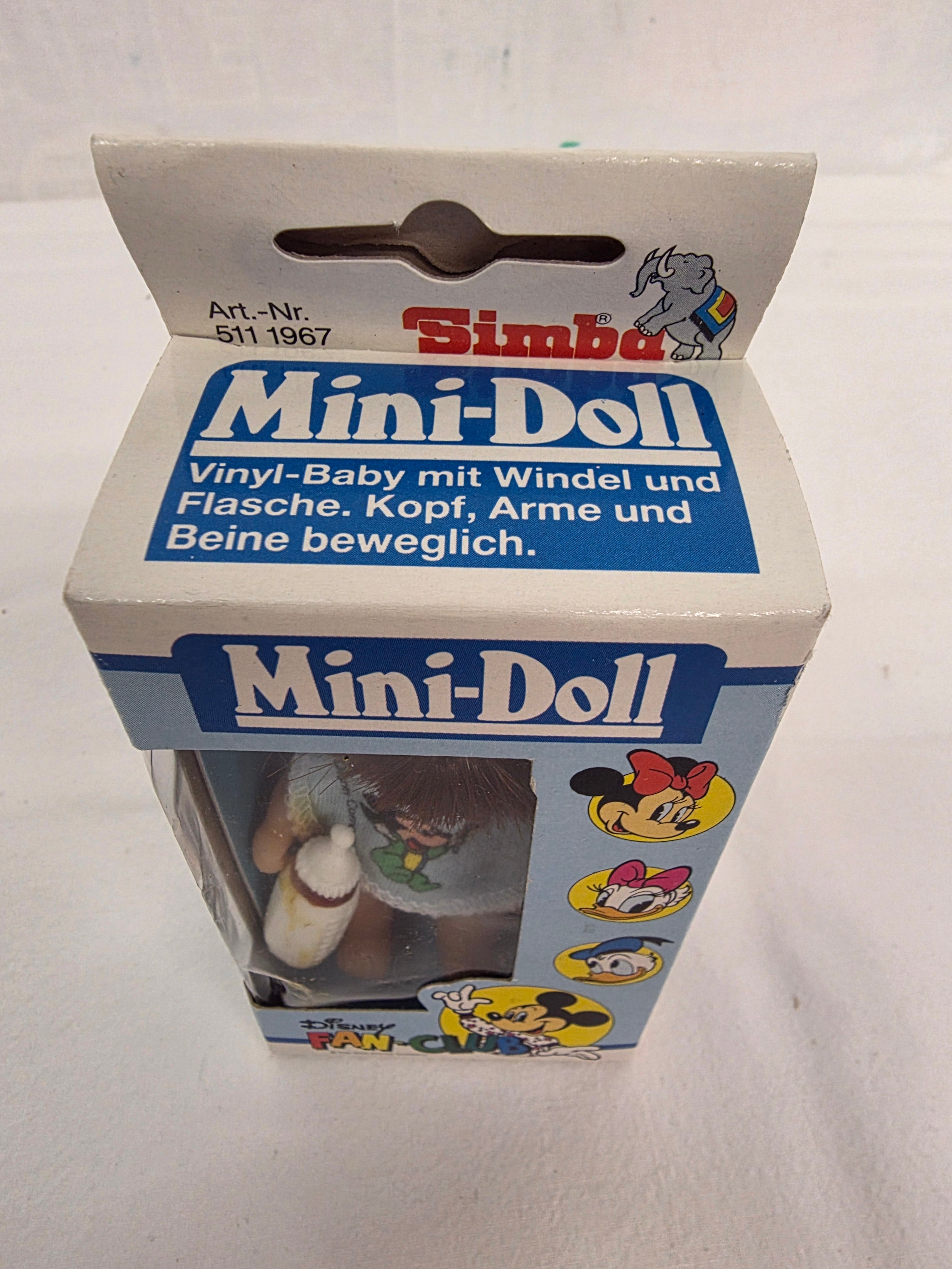 Vintage Disney Fan-Club Mini-Doll im Originalkarton