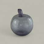 Handgefertigter Deko-Apfel aus Glas