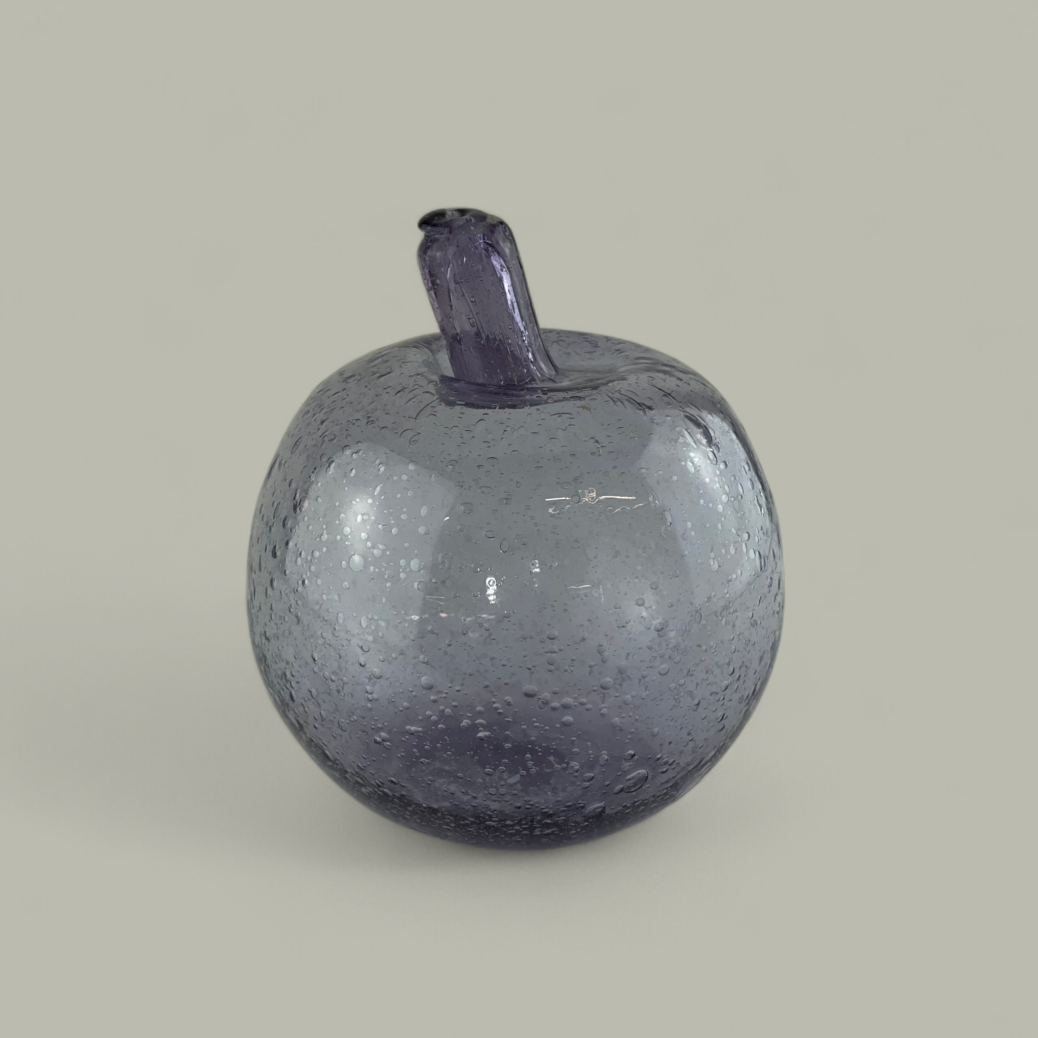 Handgefertigter Deko-Apfel aus Glas